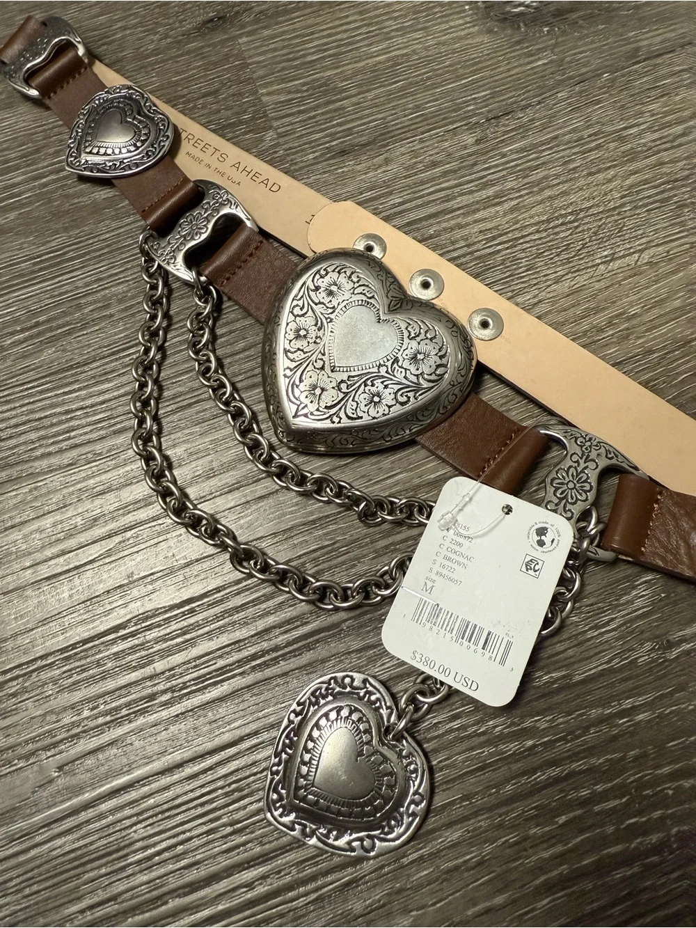 Streets Ahead Queen Of Hearts Belt